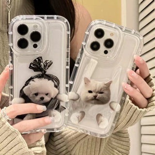 เคสโทรศัพท์มือถือซิลิโคน TPU ใส ลายการ์ตูนสุนัข แมว กันกระแทก สําหรับ Xiaomi Redmi Note 12 Pro Plus 11S 11 10S 10 9S 9 Poco X5 X4 X3 F5 Pro Mi 12T 11T 10T Pro Lite 12 13 Pro