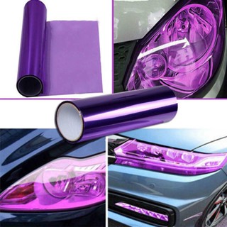 ⚡READYSTOCK⚡Headlight Film Purple Smoke Car Auto Fog Tint Vinyl Sticker Windshield