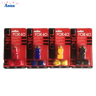 【Anna】Plastic Soccer Whistle Football For Referee Hockey Plastic Referee Soccer