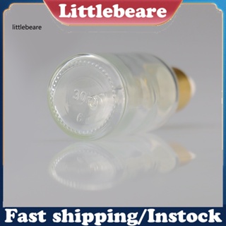 &lt;littlebeare&gt; ขวดแก้วเปล่า ขนาดเล็ก 5 มล.-100 มล. สําหรับใส่เครื่องสําอาง ของเหลว