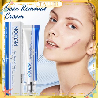 ✧พร้อมส่ง MOOYAM Scar Removal Cream Repair Surgical Scar Stretch Marks Acne Pox Print Inhibit Scar Deterioration Moisturizing Skin Ointment Body Care TALLER