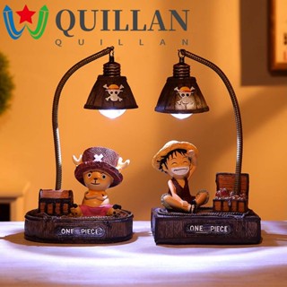 Quillan โมเดลฟิกเกอร์เรซิ่นรูปการ์ตูนอนิเมะมีไฟ Led ของเล่นสําหรับเด็ก