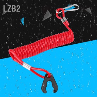 LZB2 การจุดระเบิดเครื่องยนต์นอกเรือฉุกเฉิน Kill Stop Switch Key Lanyard Rope Clip สำหรับ All Series