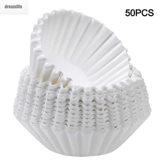 【DREAMLIFE】Coffee Paper Filters 2.0 Large 50pcs Coffee Filter Coffee Machine Mesh Filter