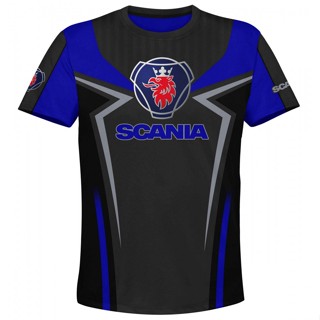 เสื้อยืด ลาย Scania T002 3D