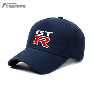 GTR car logo custom sun visor R34 R35 outdoor racing baseball cap