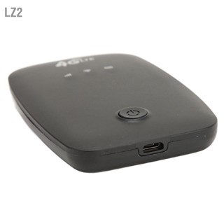  LZ2 4G Mobile WiFi Hotspot ช่องเสียบซิมการ์ด แบตเตอรี่ 2100mAh เราเตอร์ แบบพกพาสำหรับผู้ใช้รถยนต์ นักเดินทางเพื่อธุรกิจ