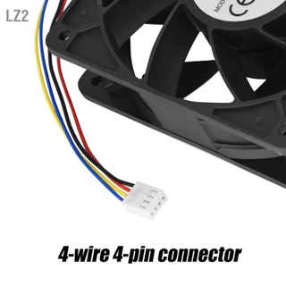 LZ2 DC 12V 5.0A 7500RPM เปลี่ยนพัดลมระบายความร้อน 4 ขาเชื่อมต่อสำหรับ Antminer S7 S9