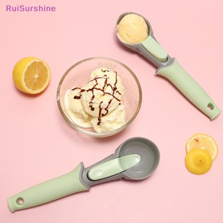 Ruisurshine ช้อนพลาสติก สําหรับตักไอศกรีม ผลไม้