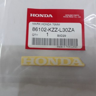 เครื่องหมายHONDA 70MM.(86102-KZZ-L30ZA)