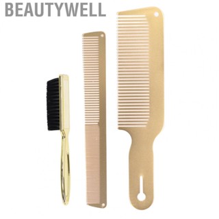 Beautywell Hair Comb Set  Resistant Structure 3PCS Reducing Hair Loss Hair Brushes Comb Creating Hairstyles Nylon Brush Hair  for Home