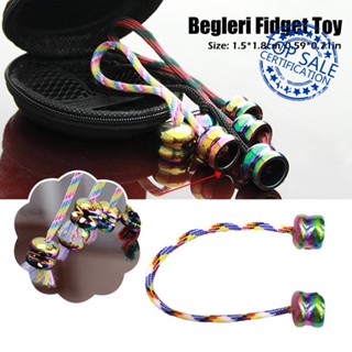 Begleri Fidget ของเล่นลูกปัดทองแดง บรรเทาความเครียด B8B5