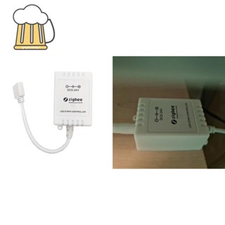 Tuya Zigbee ตัวควบคุมไฟ Led สําหรับแถบไฟ 5V-24V ZHA Zigbee2MQTT Tasmota Alexa Home