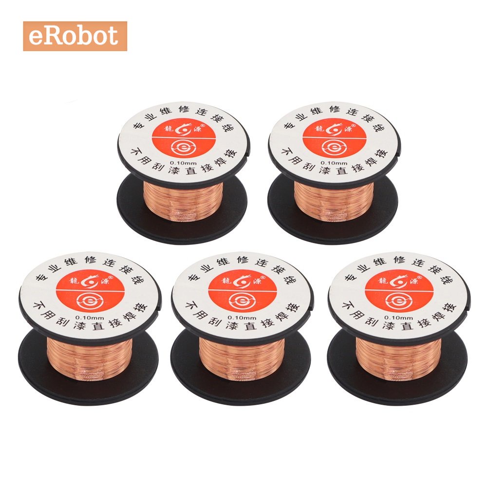ลวดจัมเปอร์ทองแดง 0.1 มม. ชิปลายนิ้วมือ ลวดเชื่อม PCB สําหรับการซ่อมแซมเมนบอร์ดโทรศัพท์ PCB โดยตรง
