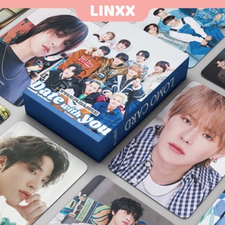 Linxx โปสการ์ด อัลบั้มรูปศิลปินเกาหลี TREASURE Date With You Album Lomo Card 55 ชิ้น