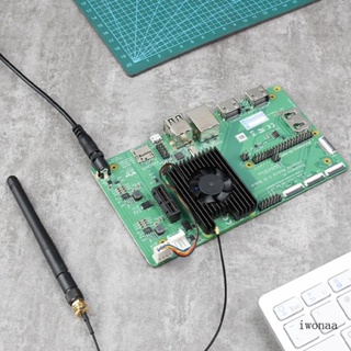 Iwo ชุดฮีทซิงค์อลูมิเนียม CM4 สําหรับ Raspberry Pi Compute Model 4