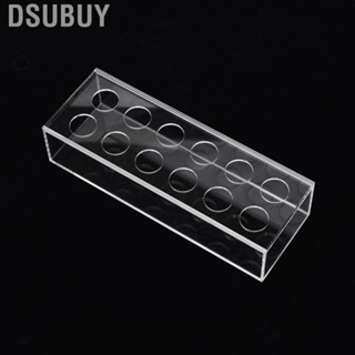 Dsubuy [Ande Online] [30 cm long without lights 12 holes] acrylic rectangular modern wedding decoration family restaurant dining table transparent vase