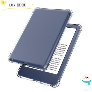 LILY ใหม่ เคส E-book แบบใส ปิดด้านหลัง สําหรับ Kindle Paperwhite 1 2 3 4 5