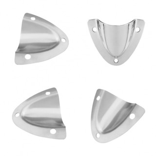 ⚡READYSTOCK⚡Marine Vent Cover 3.6mm 316 Stainless Steel 4pcs 57mm*55mm Splash-proof