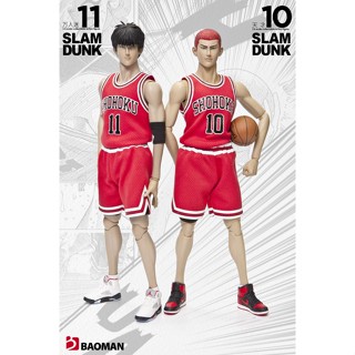 พร้อมส่ง ขายส่ง ฟิกเกอร์นักบาสเก็ตบอล BOAMAN 1/6 Slam Dunk Sakuragi Flower Road Rukawa Kaede ขนาด 40 ซม.