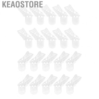 Keaostore 10pcs Dental Impressions Tray Disposable Transparent  Holder T