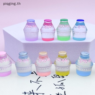 Piqging ขวดเครื่องประดับ เรืองแสง ขนาดเล็ก สามมิติ DIY 10 ชิ้น