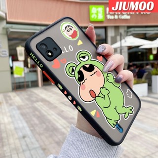 เคสมือถือ แบบใส ลายการ์ตูนชินจัง กันกระแทก สําหรับ Realme C20 C20A C11 2021 Narzo 50i