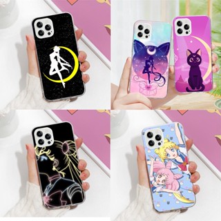 Rx-46 เคสโทรศัพท์มือถือ ซิลิโคนนุ่ม ลายการ์ตูนเซเลอร์มูน สําหรับ Motorola Moto G7 G71 G6 G51 G31 G7 G41 Power Plus Play