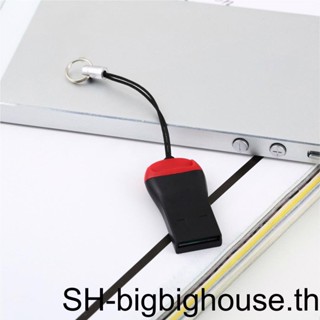 【Biho】อะแดปเตอร์การ์ดรีดเดอร์ Usb TF SD อุปกรณ์เสริม สําหรับคอมพิวเตอร์