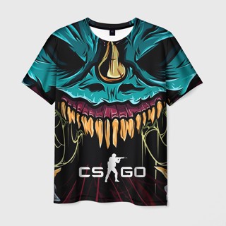 เสื้อยืด พิมพ์ลาย "CS GO hyper beast skin" 3 มิติ สําหรับผู้ชาย