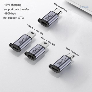 【CH*】อะแดปเตอร์แปลง Usb-c เป็น Micro Usb Type-C ตัวเมีย เป็น Micro Usb ตัวผู้ รองรับการชาร์จซิงค์ข้อมูล