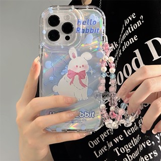 เคสโทรศัพท์มือถือ ลายกระดาษเลเซอร์ พร้อมสายคล้องมือ สําหรับ Apple iPhone 13 14 13 12 11 PROMAX XS XR XSMAX SE2020 6 7 8PLUS MINI 12 14promax