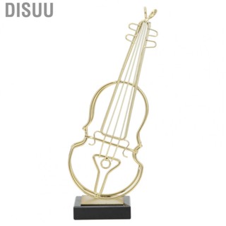 Disuu Violin Figurine Wrought Iron Model Stable Base Modern for Entrance