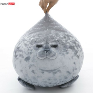 Chubby Blob Seal Plush Animal Toy Cute Ocean Pillow Pet Stuffed Doll Kids Gift Cute Seal Plush Pillow Stuffed Cotton Plush Animal Toy homelove