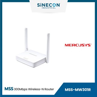 Mercusys เมอร์คิวซิส รุ่น MW301R เร้าเตอร์ 300Mbps Wireless-N Router