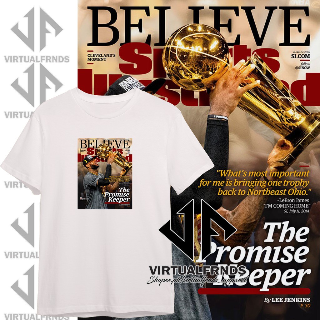 เสื้อยืด Trendy fashion shirt LEBRON JAMES CLEVELAND 2016 CHAMPION NBA GRAPHIC TEE - UNISEX T-SHIRTS