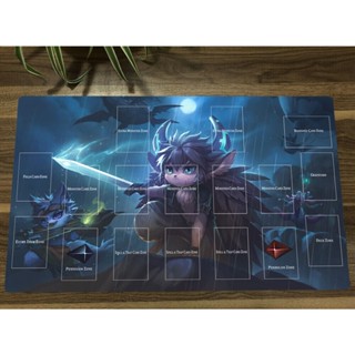 Yugioh Duel Playmat Recon Scout Fur Hire TCG CCG แผ่นรองเมาส์ สําหรับเล่นเกม