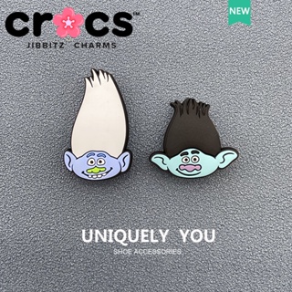 Jibbitz crocs charms หัวเข็มขัดรองเท้า อุปกรณ์เสริมรองเท้า ลายการ์ตูนมอนสเตอร์