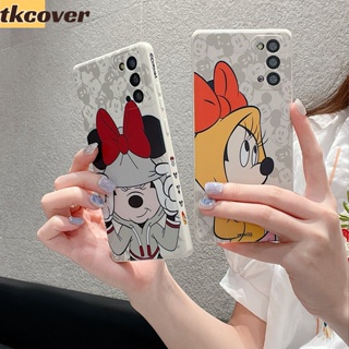 เคสโทรศัพท์มือถือ ลายการ์ตูนมิกกี้ มินนี่เมาส์น่ารัก ประดับโบว์ แฟชั่น สําหรับ Xiaomi Poco F5 X5 M4 M3 F2 Pro F4 F3 X3 GT C40 M5S X3 X4 Pro NFC 5G