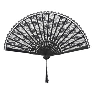 Wedding Gift Lightweight Home Decoration Handheld Chinese Style Classical Retro Portable With Bamboo Staves Folding Fan