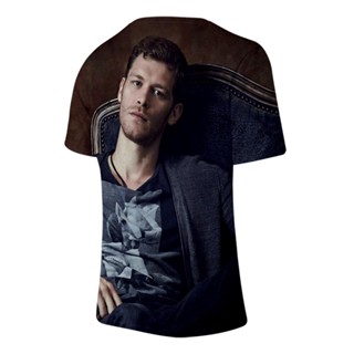 เสื้อยืด พิมพ์ลาย The Vampire Diaries Niklaus Mikaelson แฟชั่นสําหรับสตรี