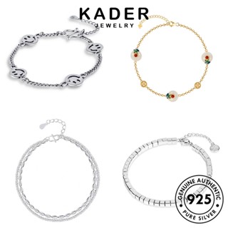 Kader Jewelry สร้อยข้อมือเงิน 925 ประดับเพชร สไตล์วินเทจ สําหรับผู้หญิง M056