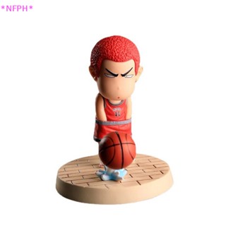 Nfph&gt; โมเดลฟิกเกอร์ PVC รูปการ์ตูนอนิเมะ Slam Dunk Sakuragi Flower Road Rukawa Maple Akagi Haruko ขนาด 8-11 ซม. ของเล่นสะสม สําหรับเด็ก