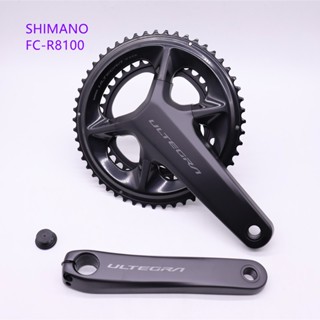 Shimano ULTEGRA ชุดข้อเหวี่ยง FC R8100 50-34T 52-36T ความเร็ว 2x12 ระดับ อะไหล่แท้ HOLLOWTECH II