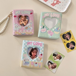 ✨꒰ พร้อมส่ง ꒱✨ แฟ้ม1ช่อง ปกอ่อนนิ่ม My love collet book ใส่การ์ดบั้ม รูปโพลารอยด์ 3นิ้ว แฟ้มใส่การ์ด อัลบั้มรูป