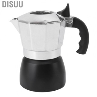 Disuu Home Moka Pot With Double Valve Octagonal Stovetop Coffee Maker