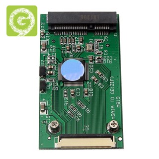 การ์ดแปลง Mini SATA MSATA PCI-E SSD เป็น 40Pin 1.8 นิ้ว ZIF/CE สําหรับ IPOD IPAD สําหรับฮาร์ดดิสก์ Toshiba Hitachi ZIF