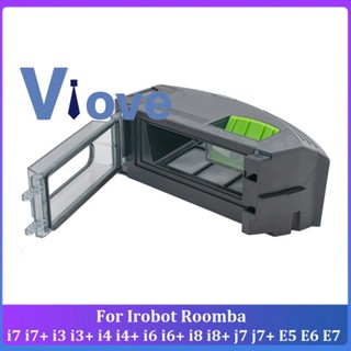 กล่องเก็บฝุ่น แบบเปลี่ยน สําหรับเครื่องดูดฝุ่น iRobot Roomba I7 I7+ I3 I3+ I4 I4+ I6 I6+ I8 I8+ J7 J7+ E5 E6 E7