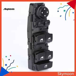 Skym* สวิตช์ยกหน้าต่างรถยนต์ ด้านหน้า ฝั่งซ้าย 6 Pin 5er F11 F10 F07 X3 F25 61319238239 สําหรับ BMW