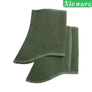 [Kloware] ผ้าคลุมรองเท้าเชื่อม ผ้าแคนวาส สําหรับงานเชื่อมบาร์บีคิว 2 ชิ้น